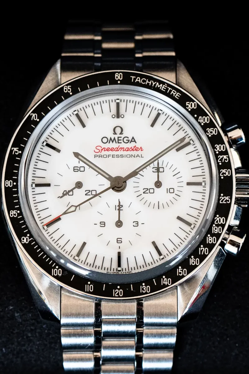 Montre Omega Speedmaster, photographie produit