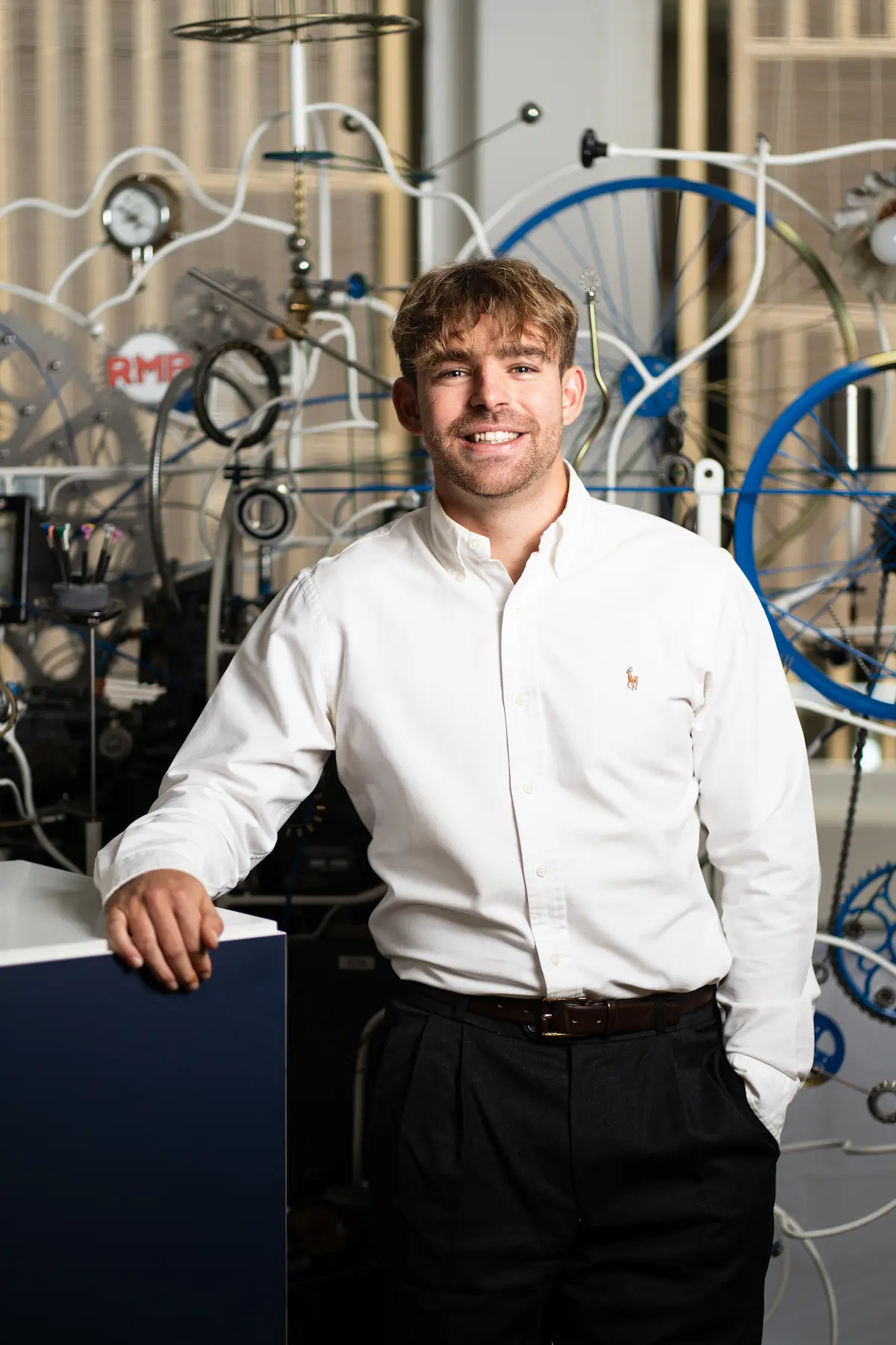 Portrait corporate d'un homme d'affaires à Bienne